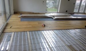 Thermisto-Naturawood Fußbodenheizung für Holzdielen
